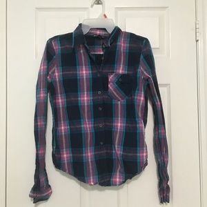vintage bluenotes button up shirt/flannel